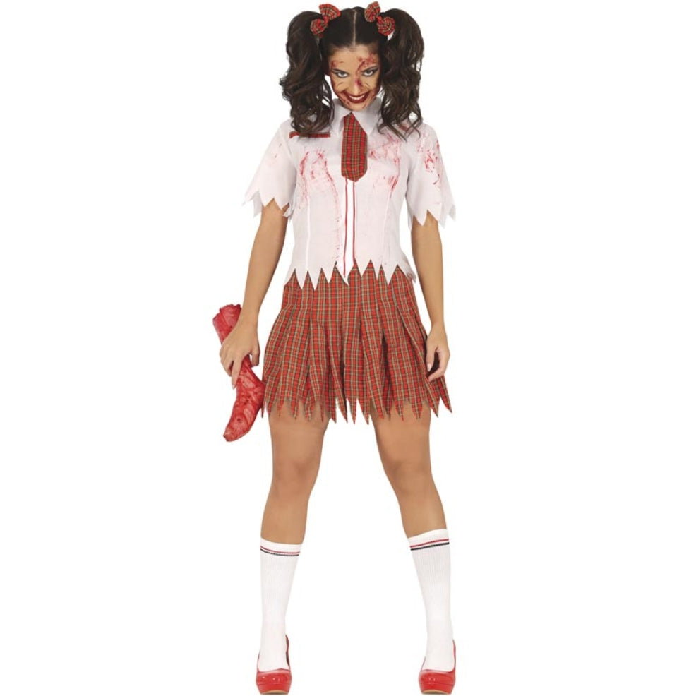 Déguisement de Zombie Lycéenne pour femme