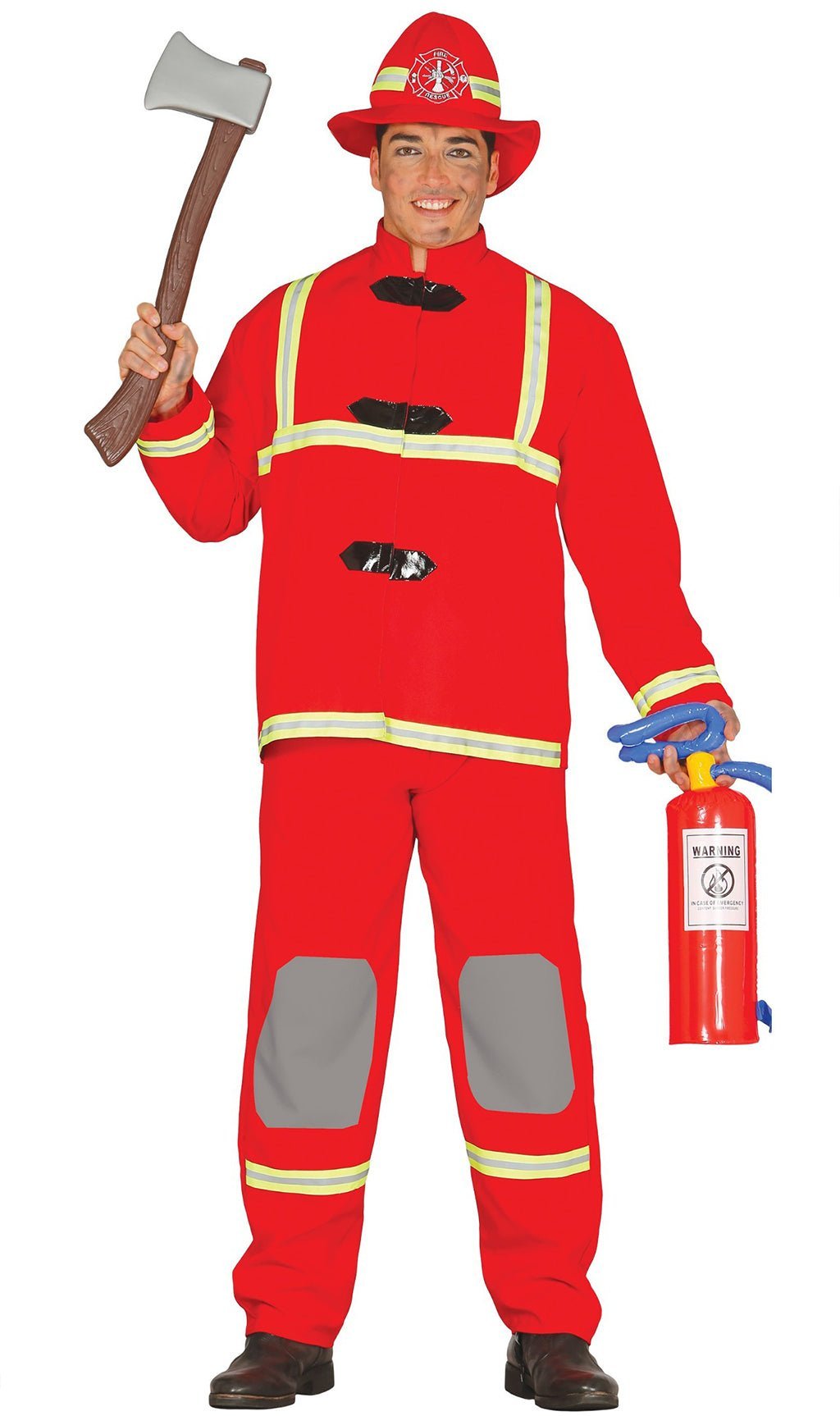Déguisements de groupe Pompiers Rouge