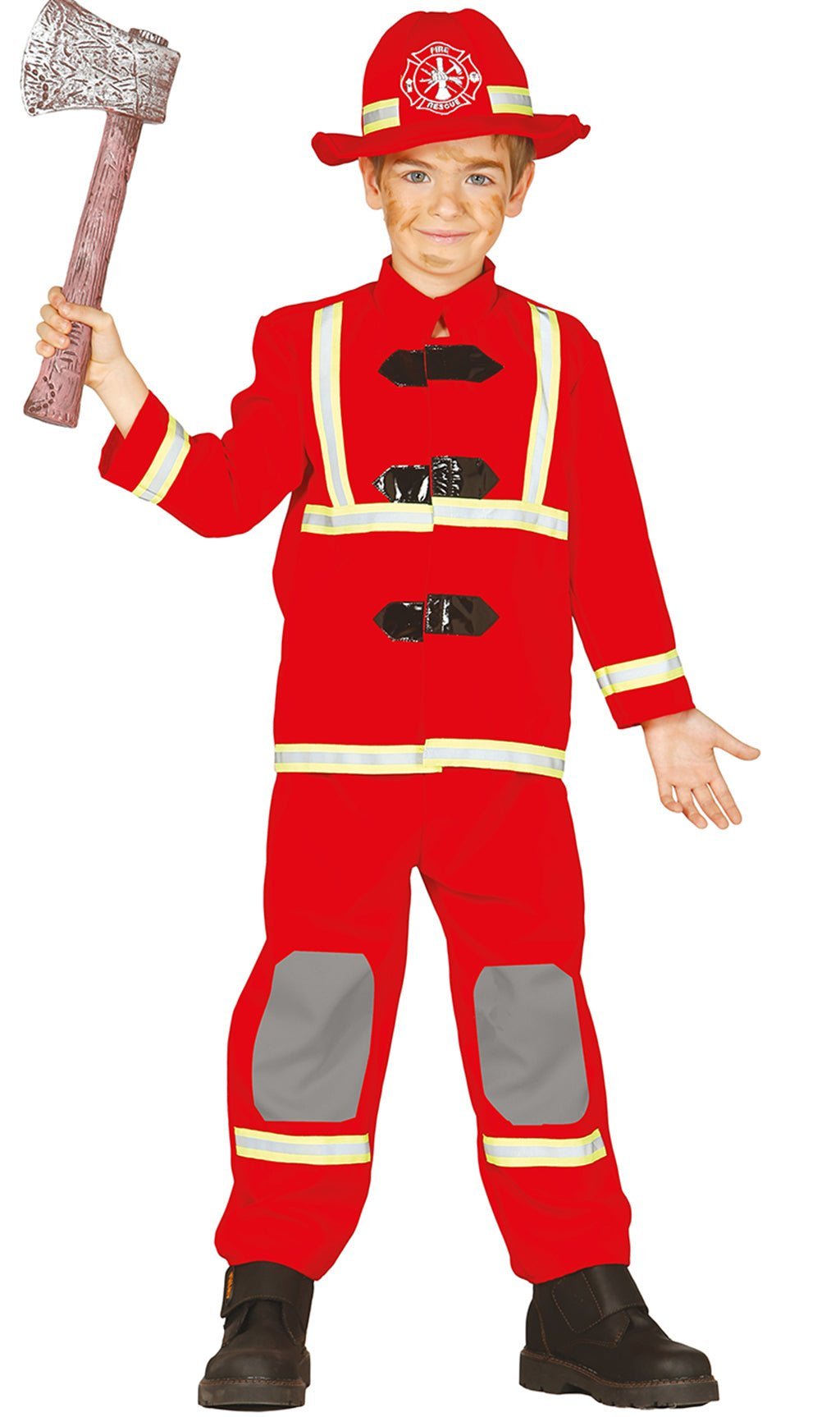 Déguisements de groupe Pompiers Rouge