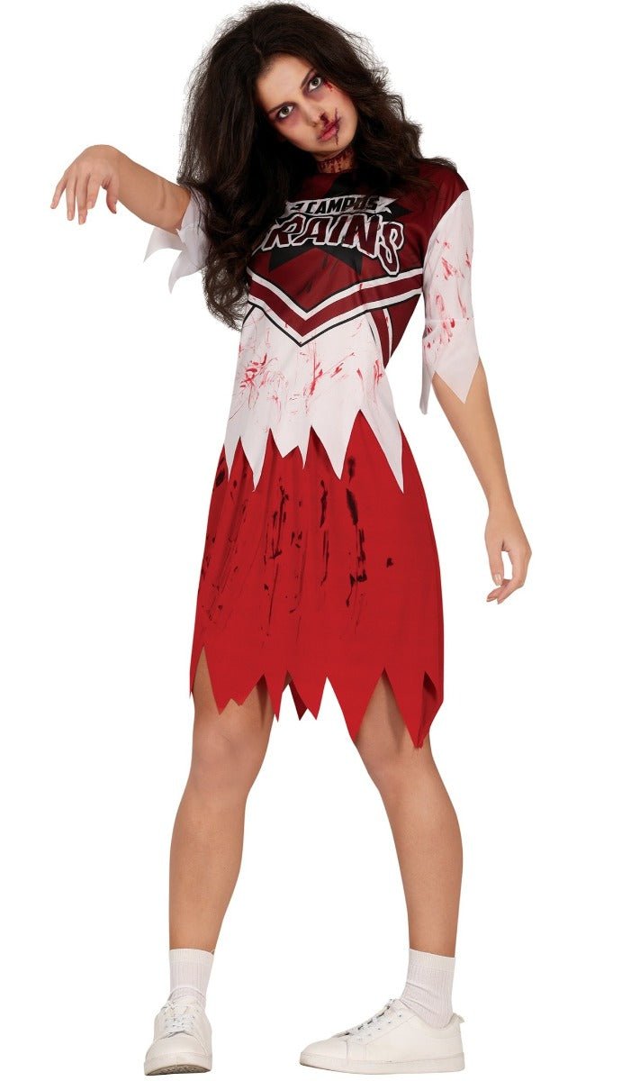 Déguisements en groupe de Pom-pom Girls et Joueurs Zombies