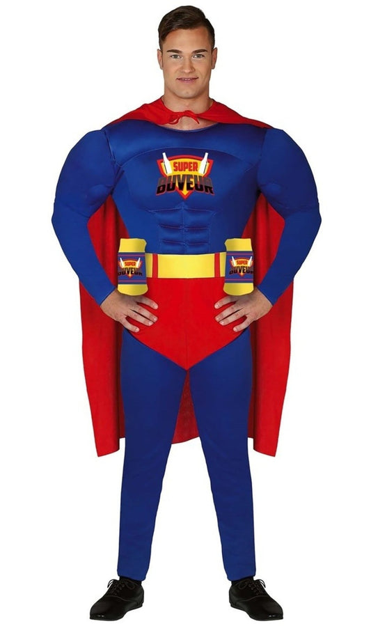 Déguisements de couple Super-héros Beer