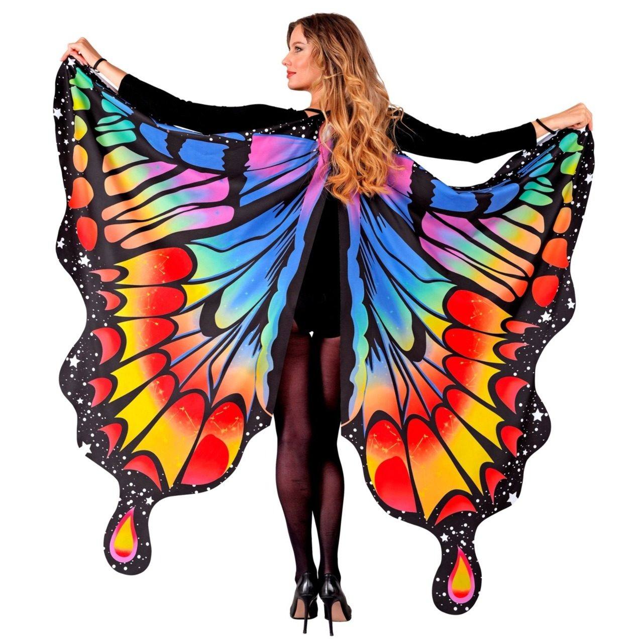 Ailes de Papillon Arc-en-ciel Grandes