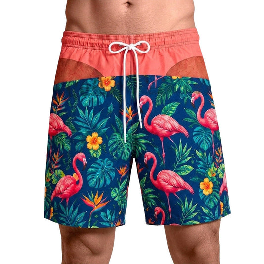 Maillot de bain amusant flamants roses