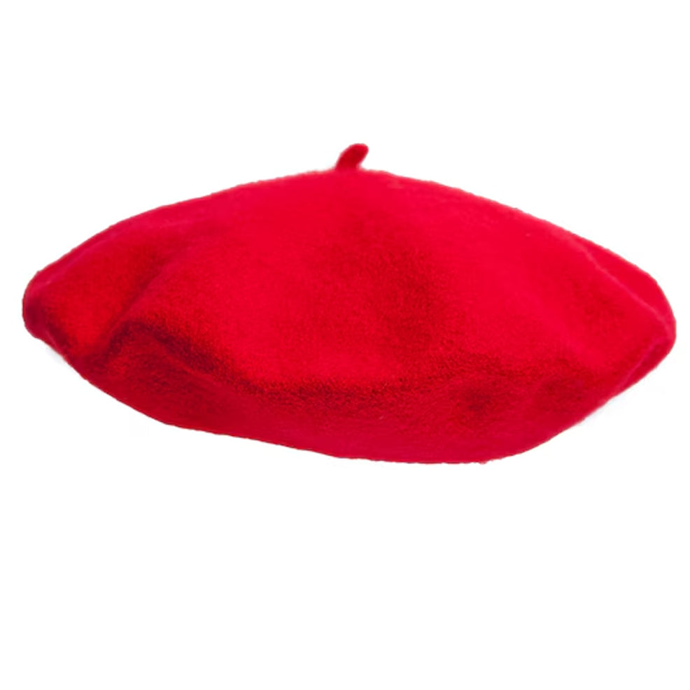 Beret rouge de peintre enfant