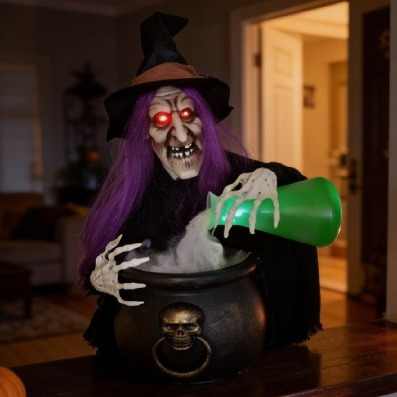 Sorcière Potion Animée
