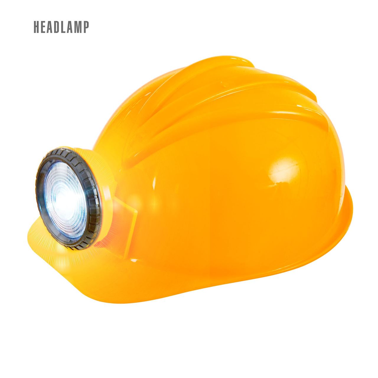 Casque d'Ouvrier avec Lumière