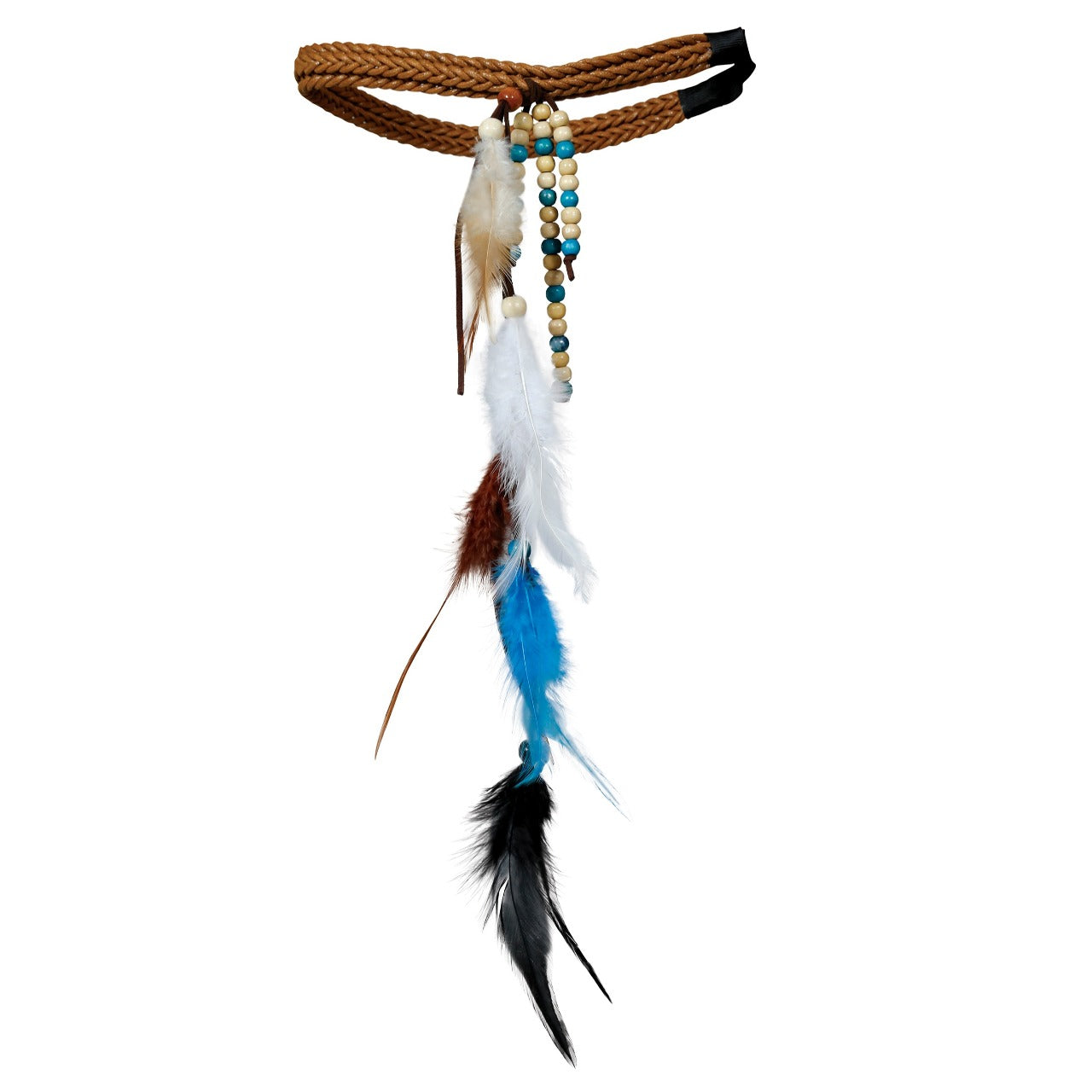 Bandeau d'indienne à plumes