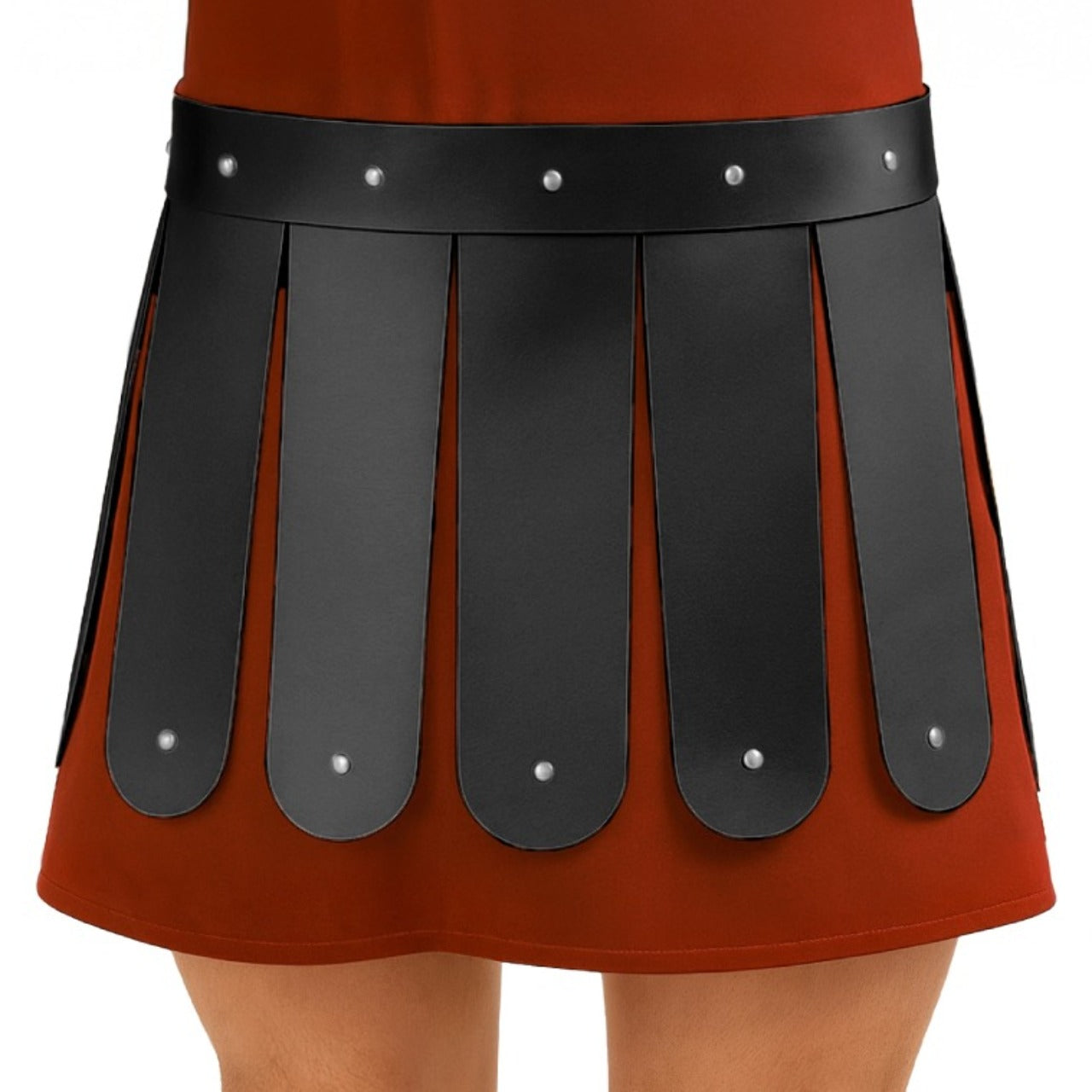 Ceinture Jupe de Gladiateur Romain Noir