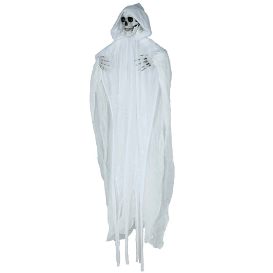 Pendentif de Squelette Blanc Lumineux