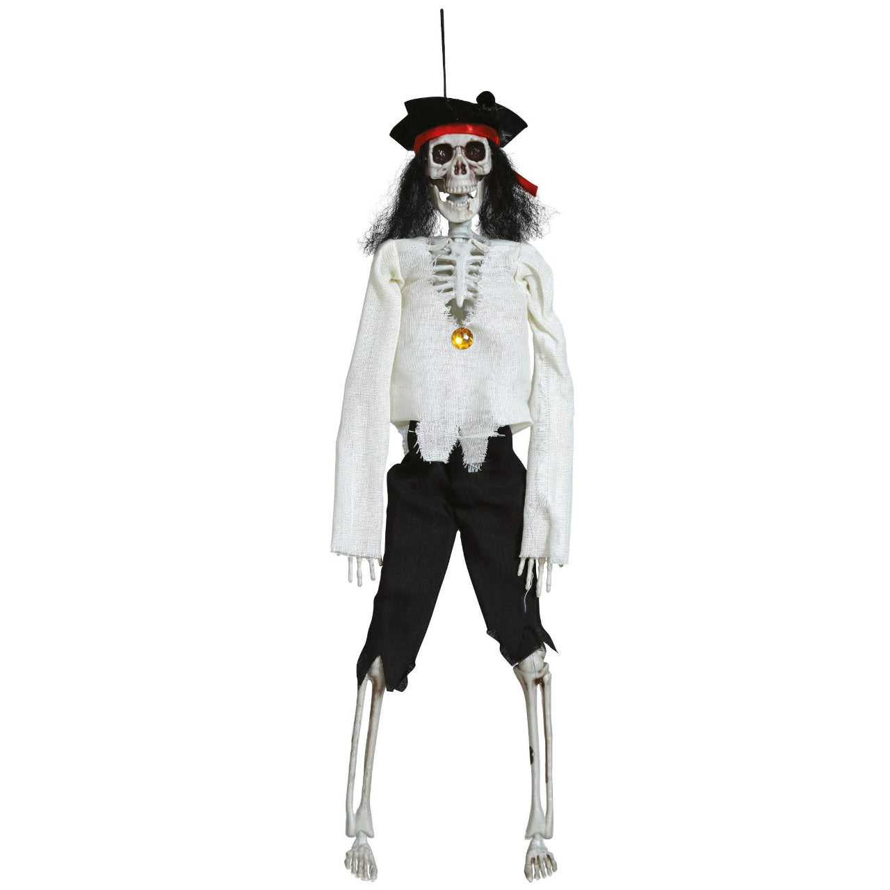 Décoration de Squelette Pirate à Suspendre