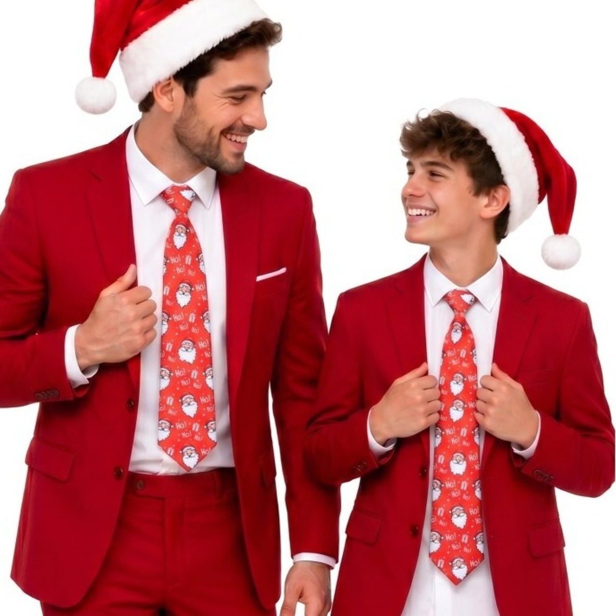 Cravate de Noël Père Noël