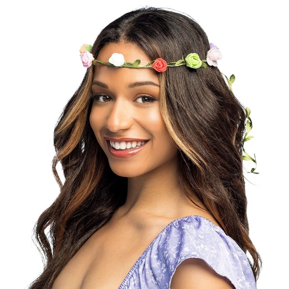 Couronne de Fleurs Colorée
