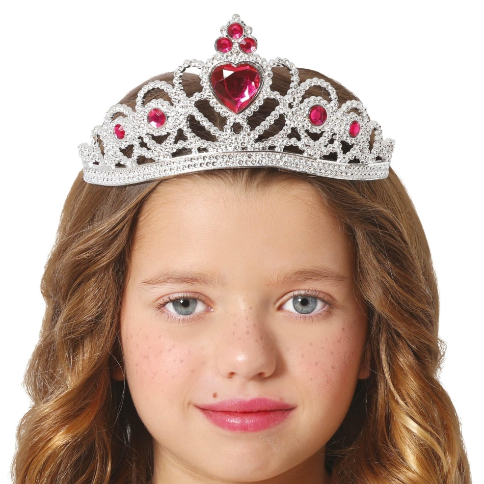 Couronne de Princesse Rose pour enfants