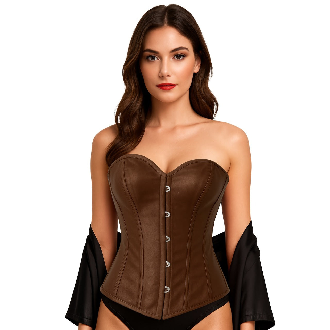 Corset Marron Coeur