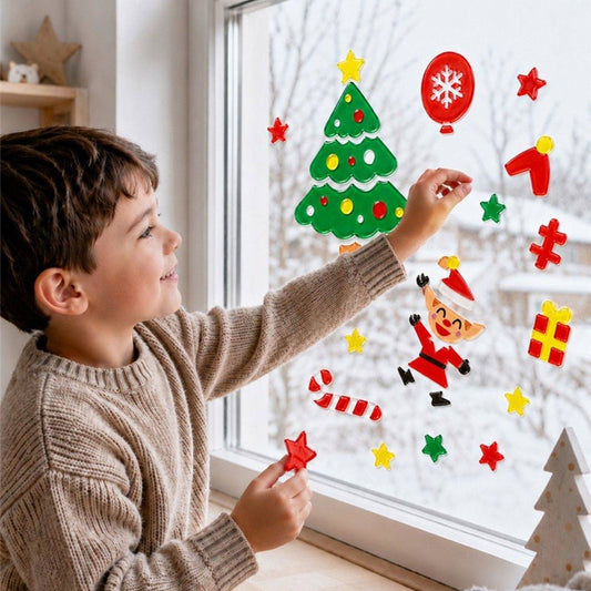 Décoration en gel Elfes de Noël