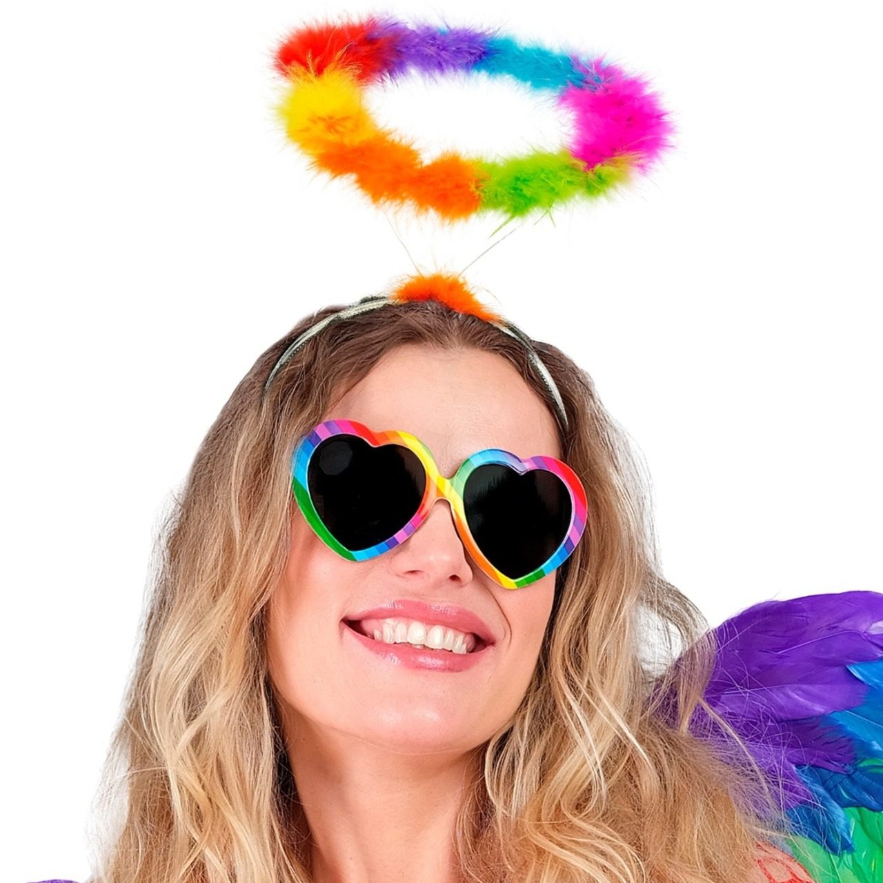 Serre-tête d'Ange Arc-en-ciel