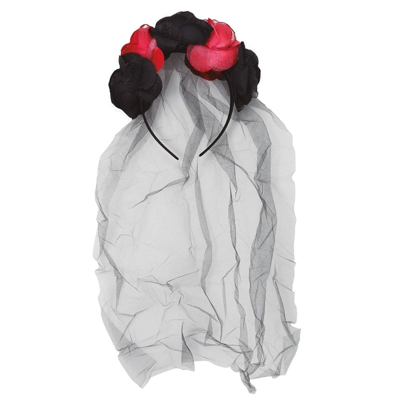 Serre-tête de Catrina Bicolore avec Voile