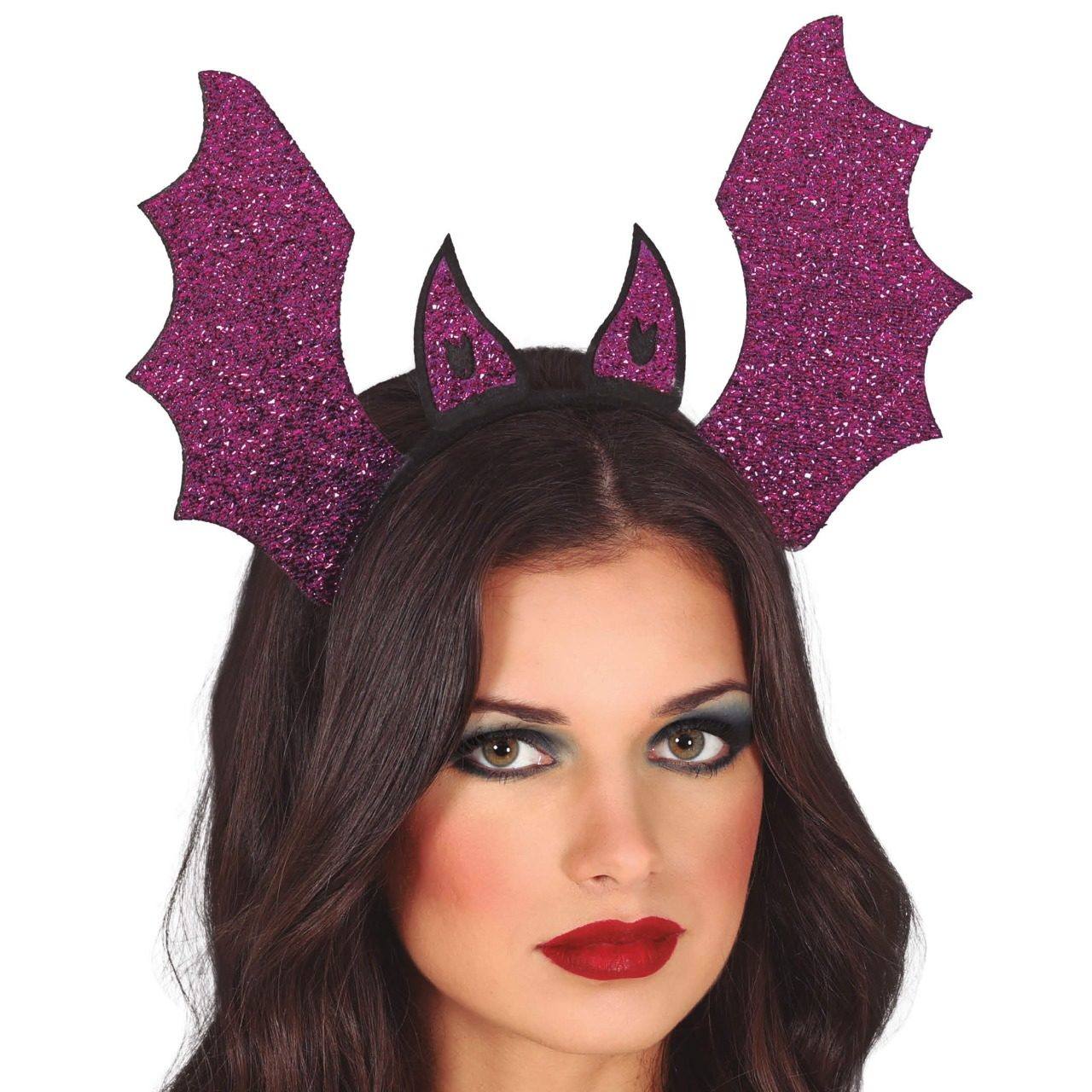 Serre-tête de Chauve-souris lilas