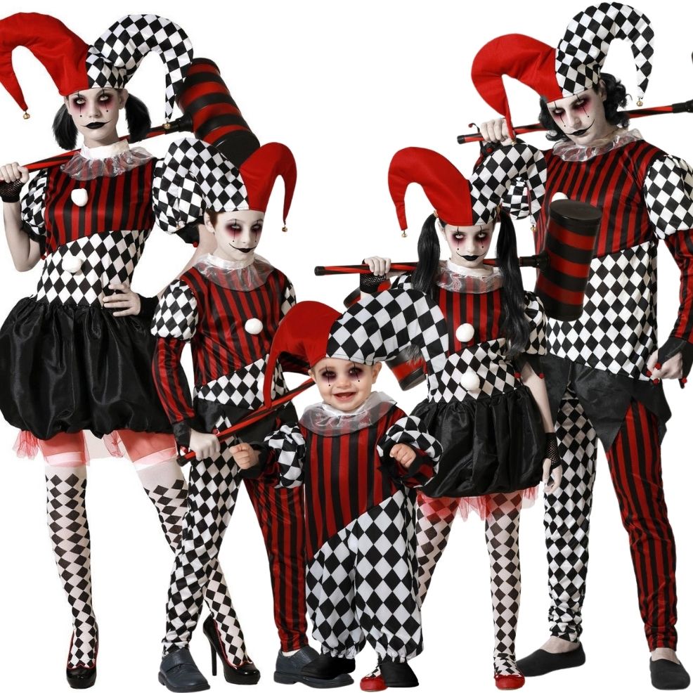 Déguisements de Groupe Arlequin Pervers