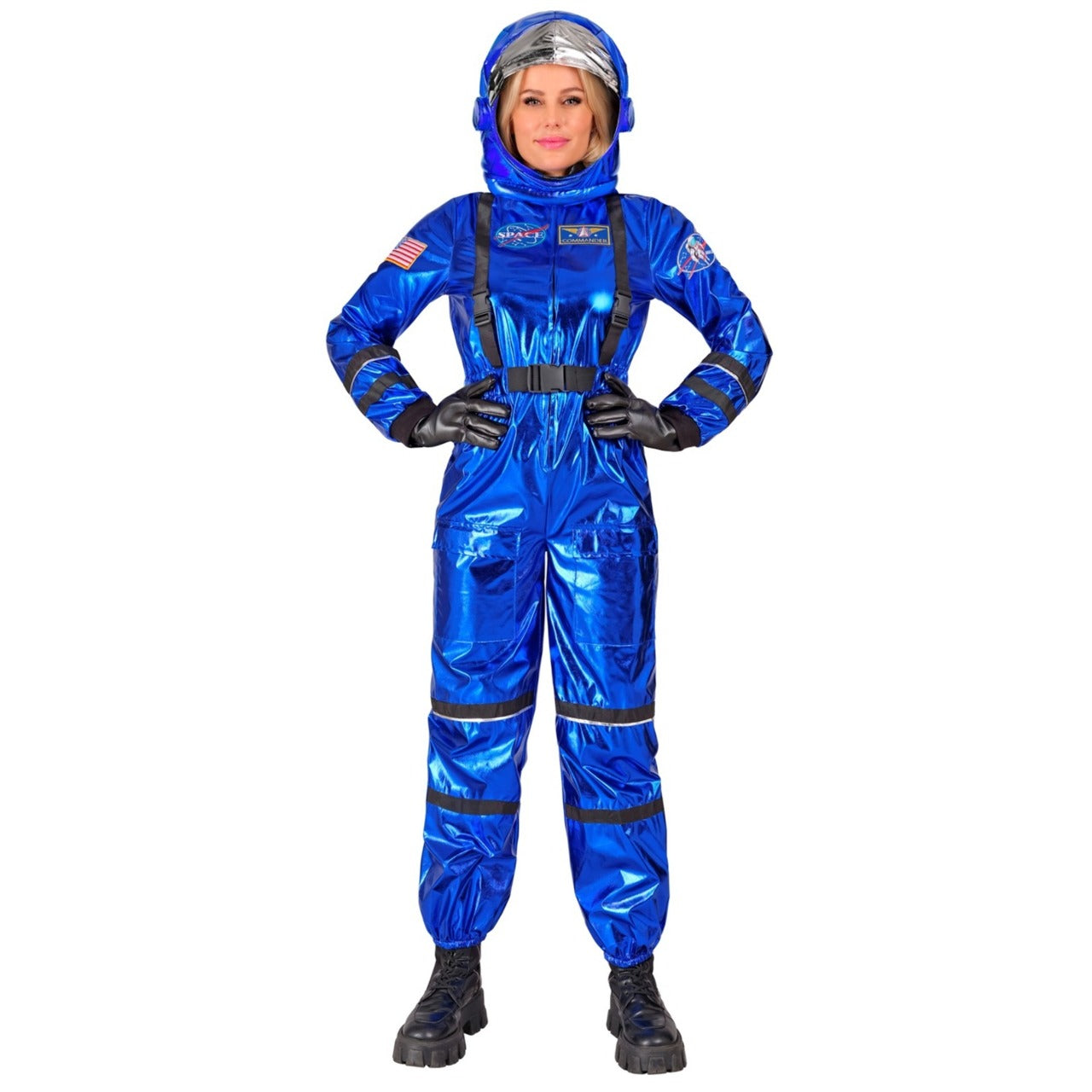 Déguisements de groupe d’Astronautes Space bleu