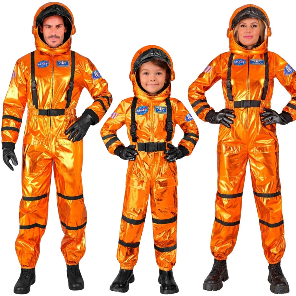 Déguisements ne groupe d’Astronautes Space orange