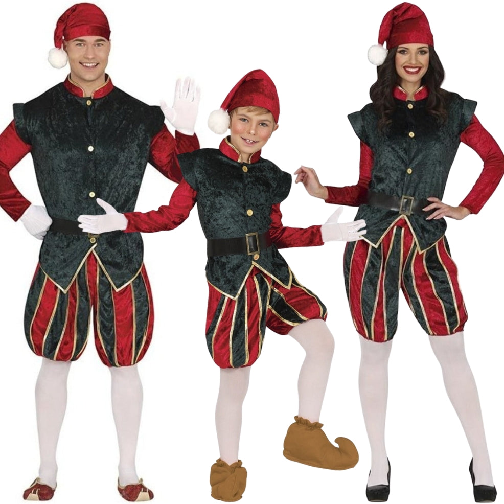 Déguisements de groupe d’Elfes Valets