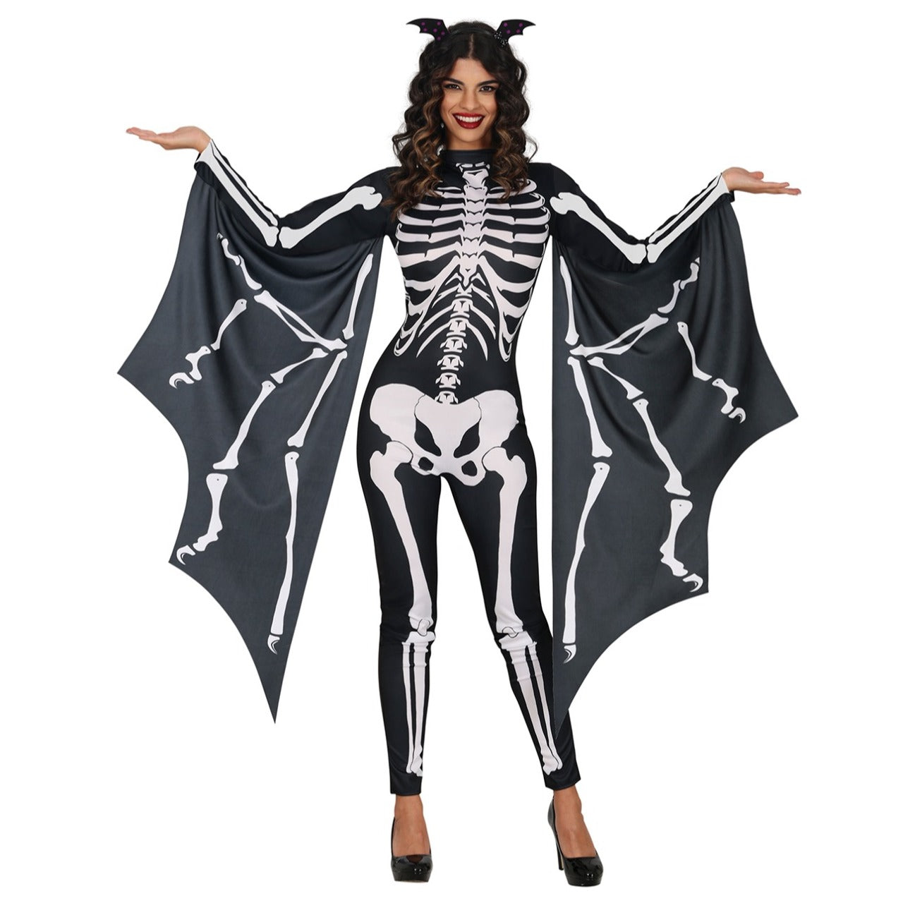 Déguisements en groupe de Squelettes chauve-souris
