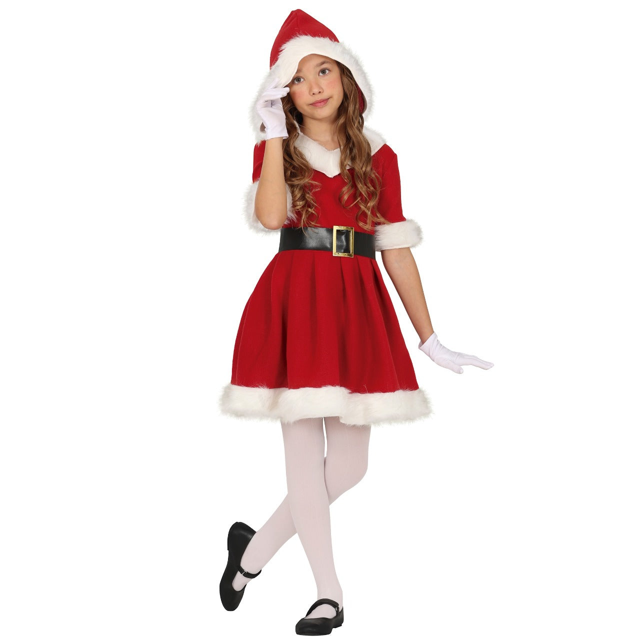Déguisements en groupe de Père Noël et Mère Noël