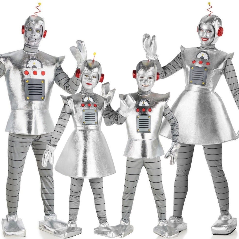 Déguisements en groupe de Robots Tea