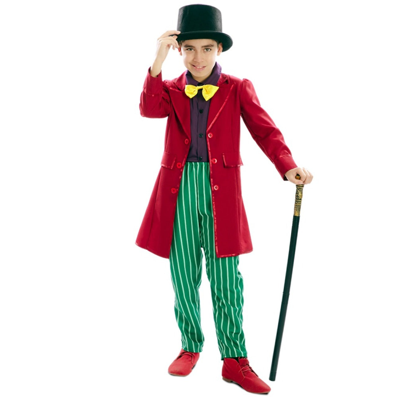 Déguisement en groupe de Willy Wonka