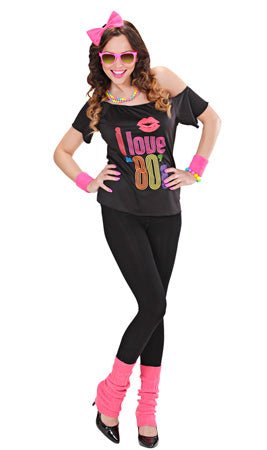 Déguisements de couple Années 80 Love