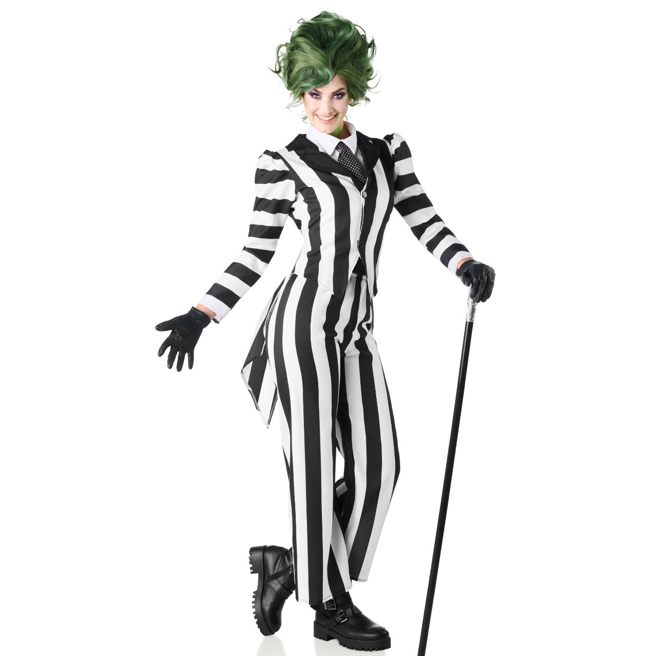 Déguisements pour Couple de Beetlejuice à Rayures