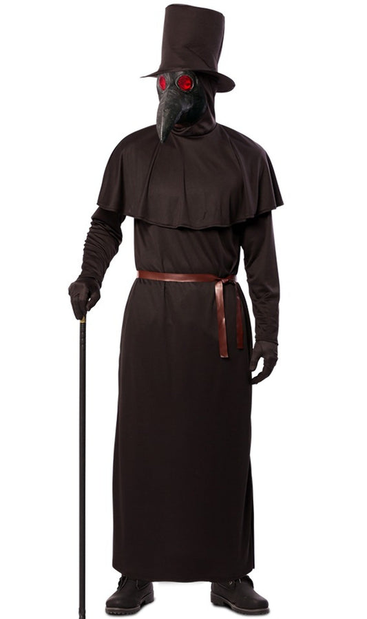 Déguisement de couple Médecin et Infirmière Peste