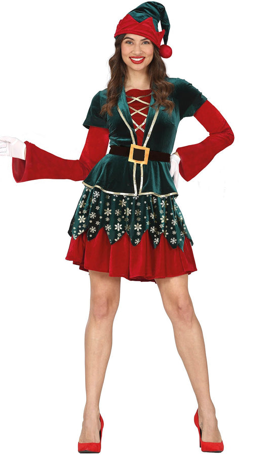 Déguisements de couple Lutins Flocons