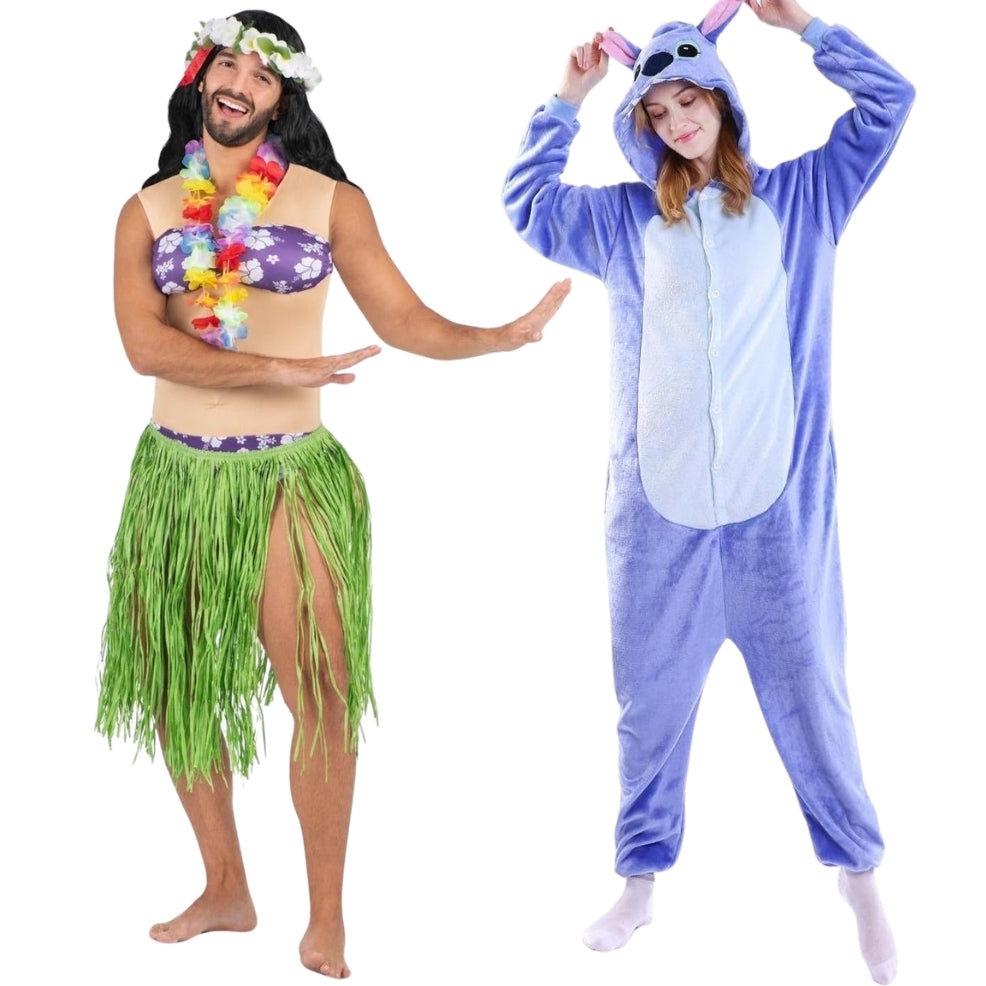 Déguisements de couple Lilo et Stitch