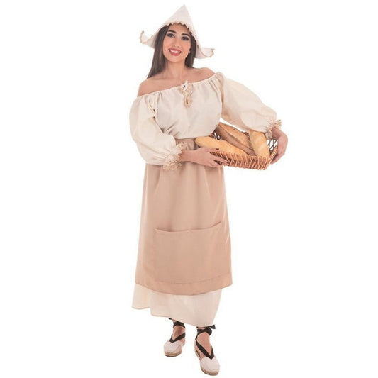 Déguisement de couple Boulangers Médiévaux