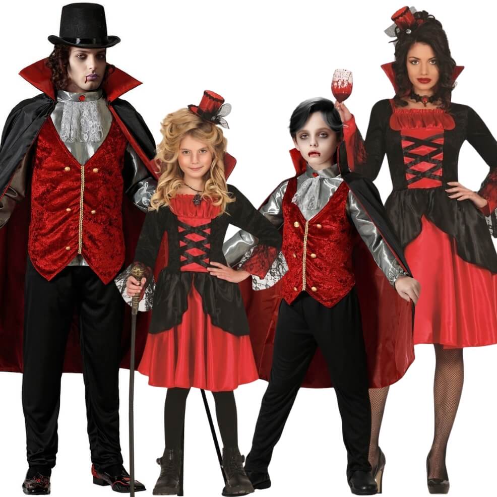 Déguisements de couple Vampires Sombres