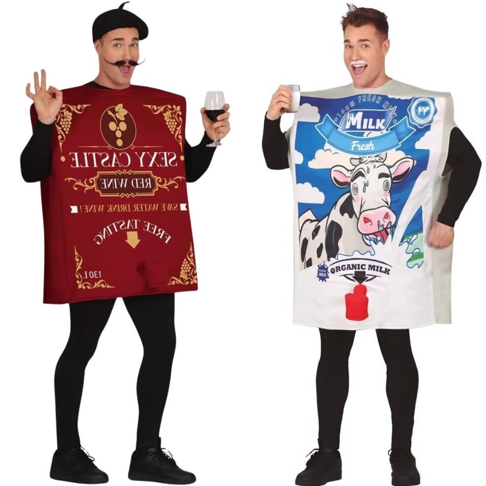 Déguisements de couple de Vin et Lait