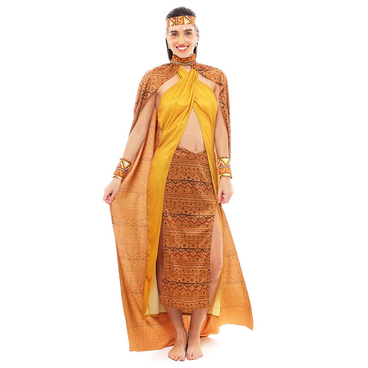 Déguisement Tribal Africain pour femme