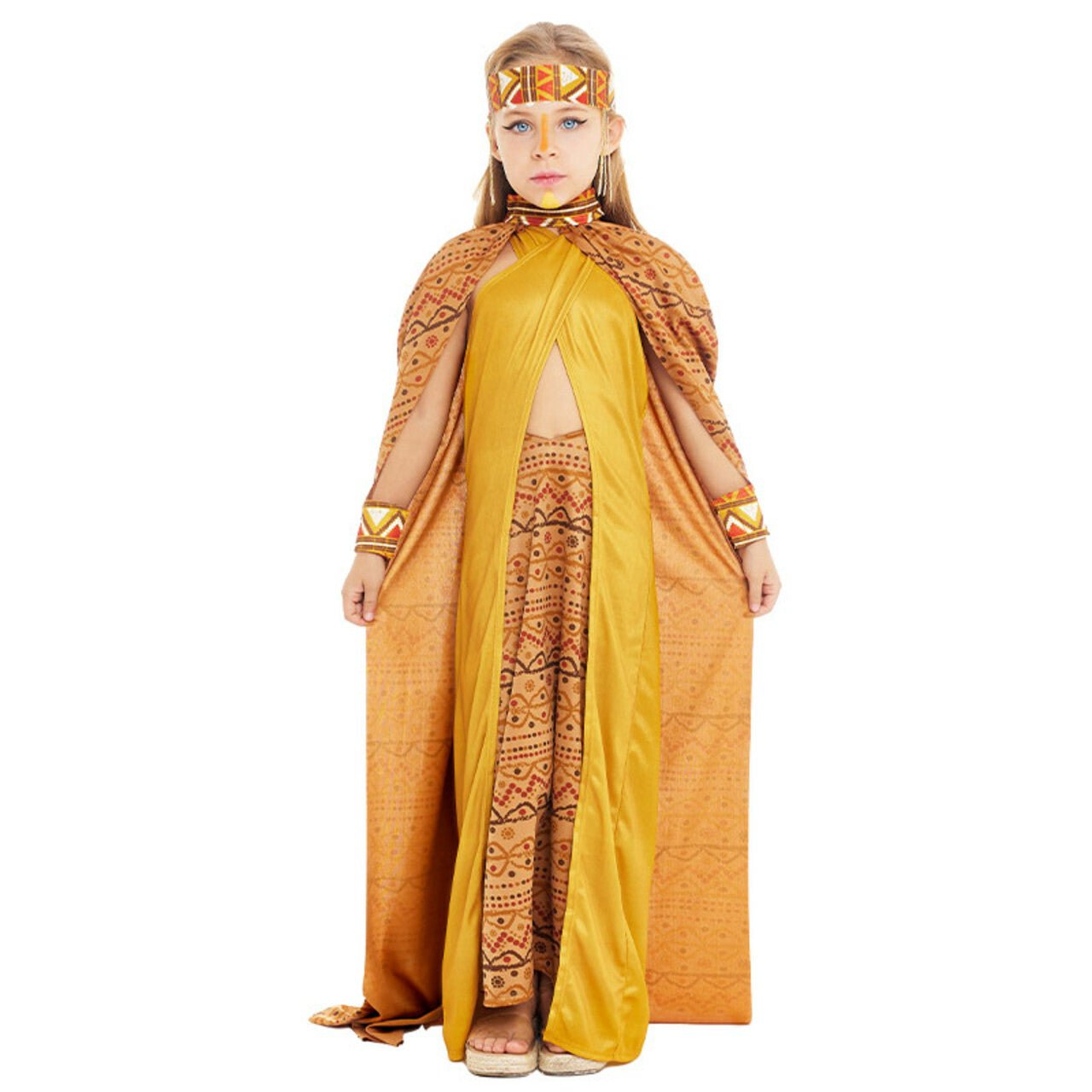 Déguisement Tribal Africain pour fille
