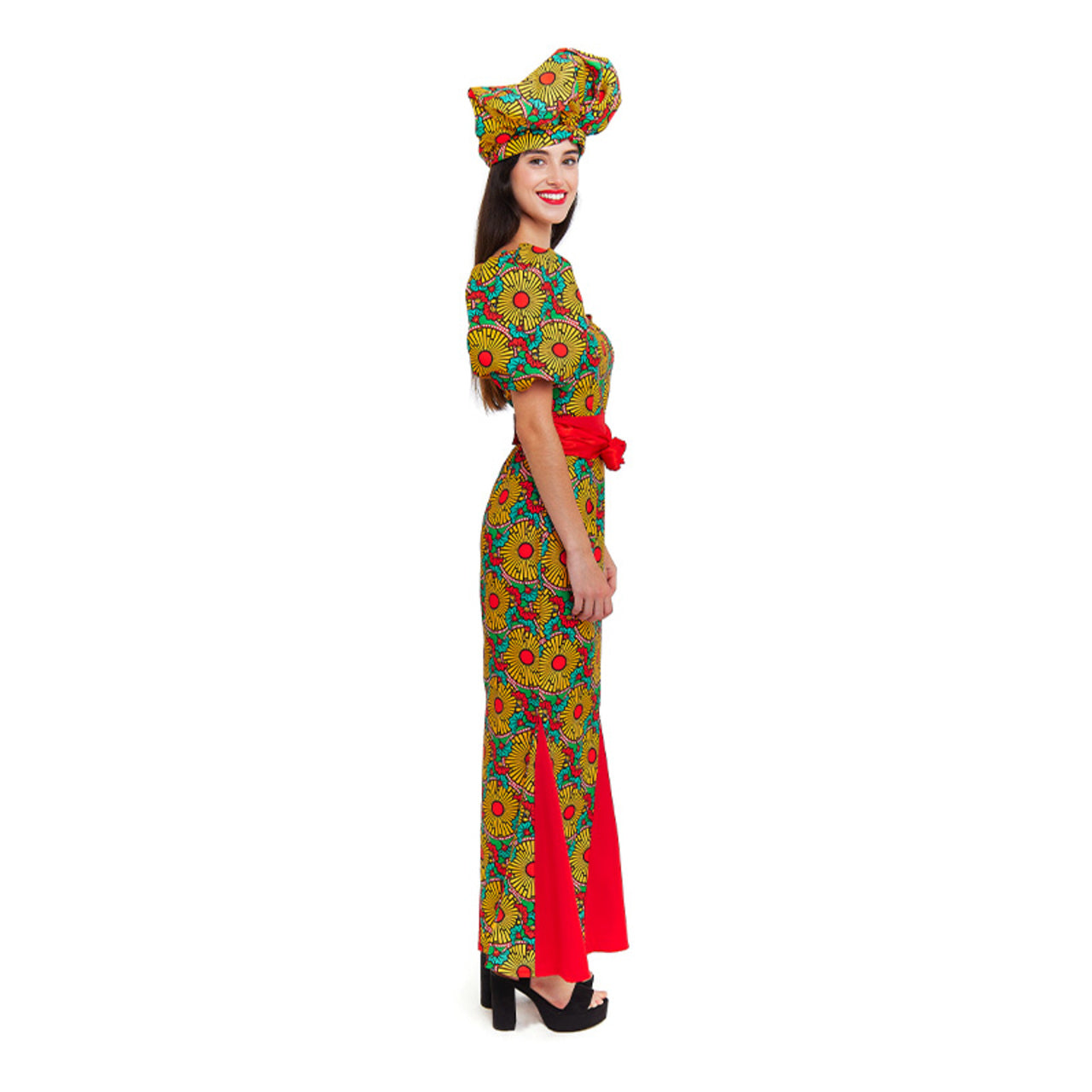 Déguisement Turban Africain pour Femme
