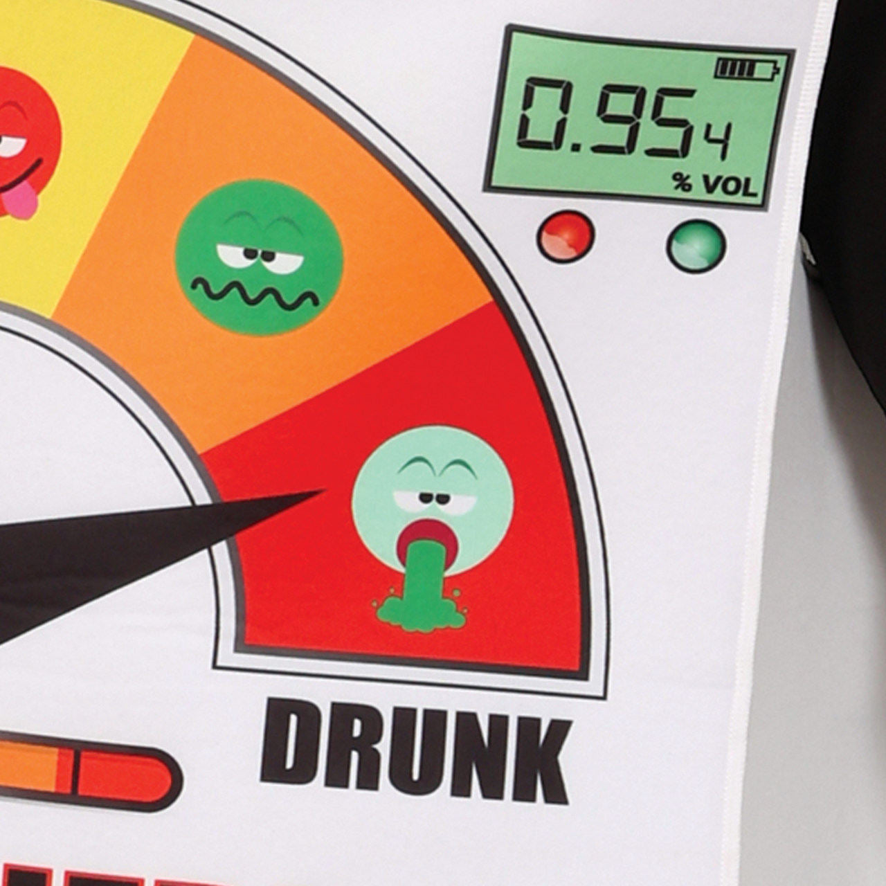 Déguisement d'Alcootest Amusant pour adulte