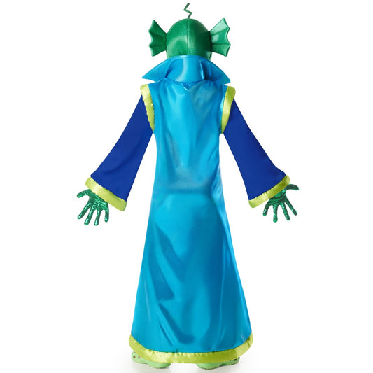 Déguisement d'Alien Cosmos Bleu enfant