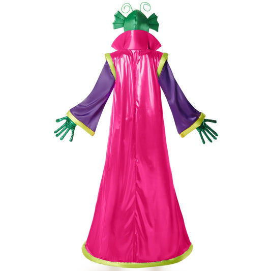 Déguisement d'Alien Cosmos Violet pour adulte