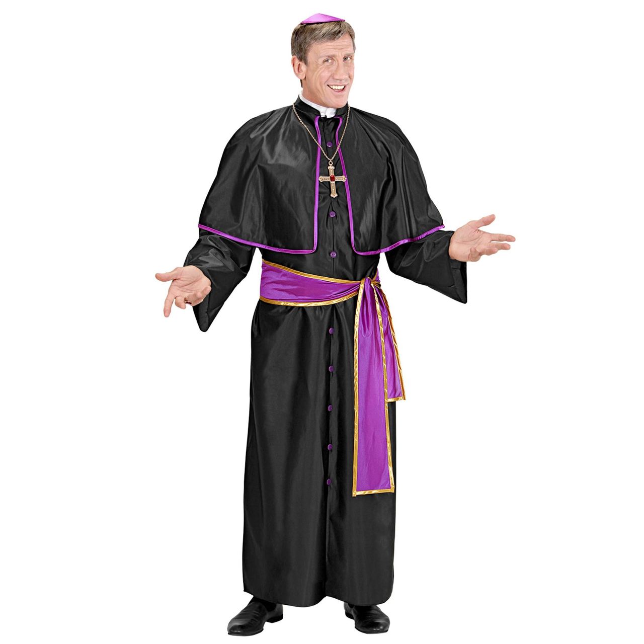 Déguisement de Cardinal de l'Église pour adulte