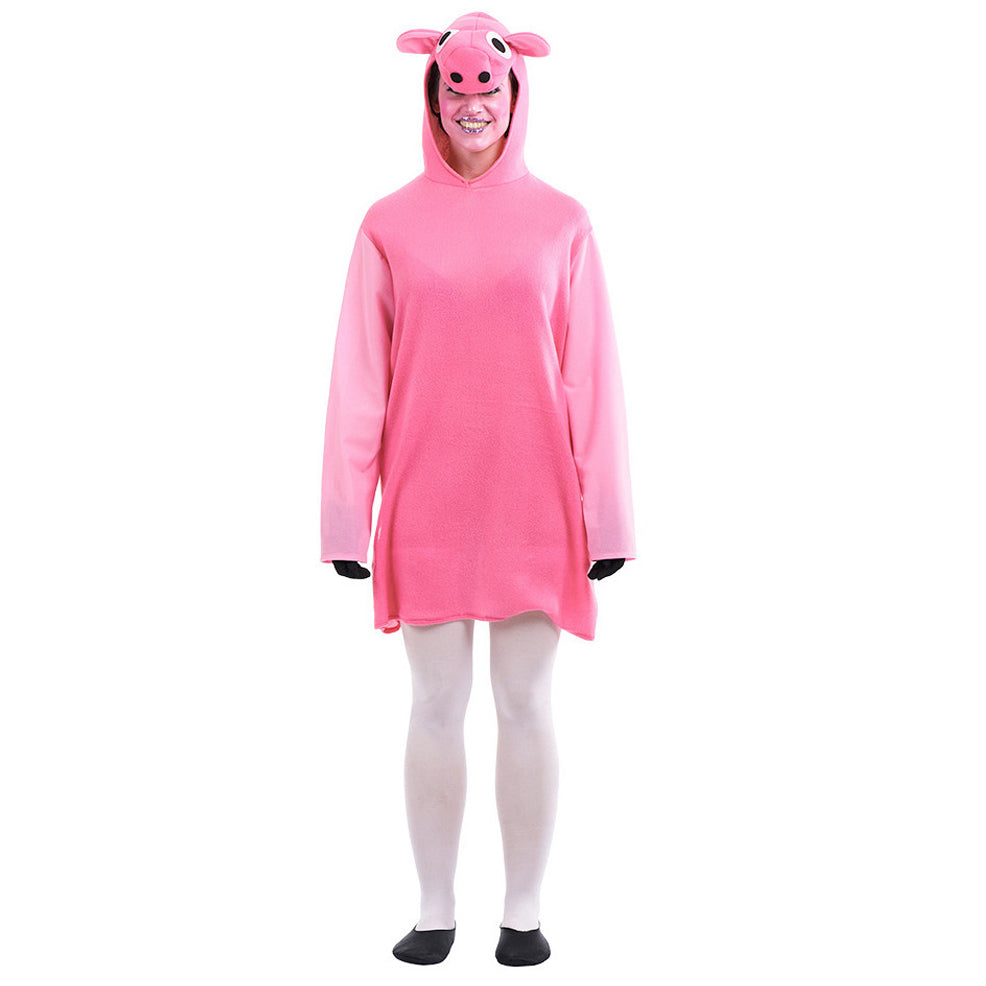 Déguisement de Petite Truie rose pour femme