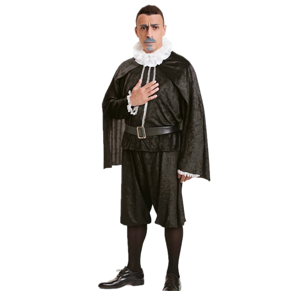 Déguisement Cervantes Noir adulte