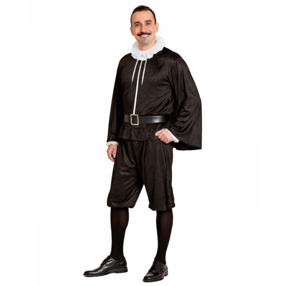 Déguisement Cervantes Noir adulte