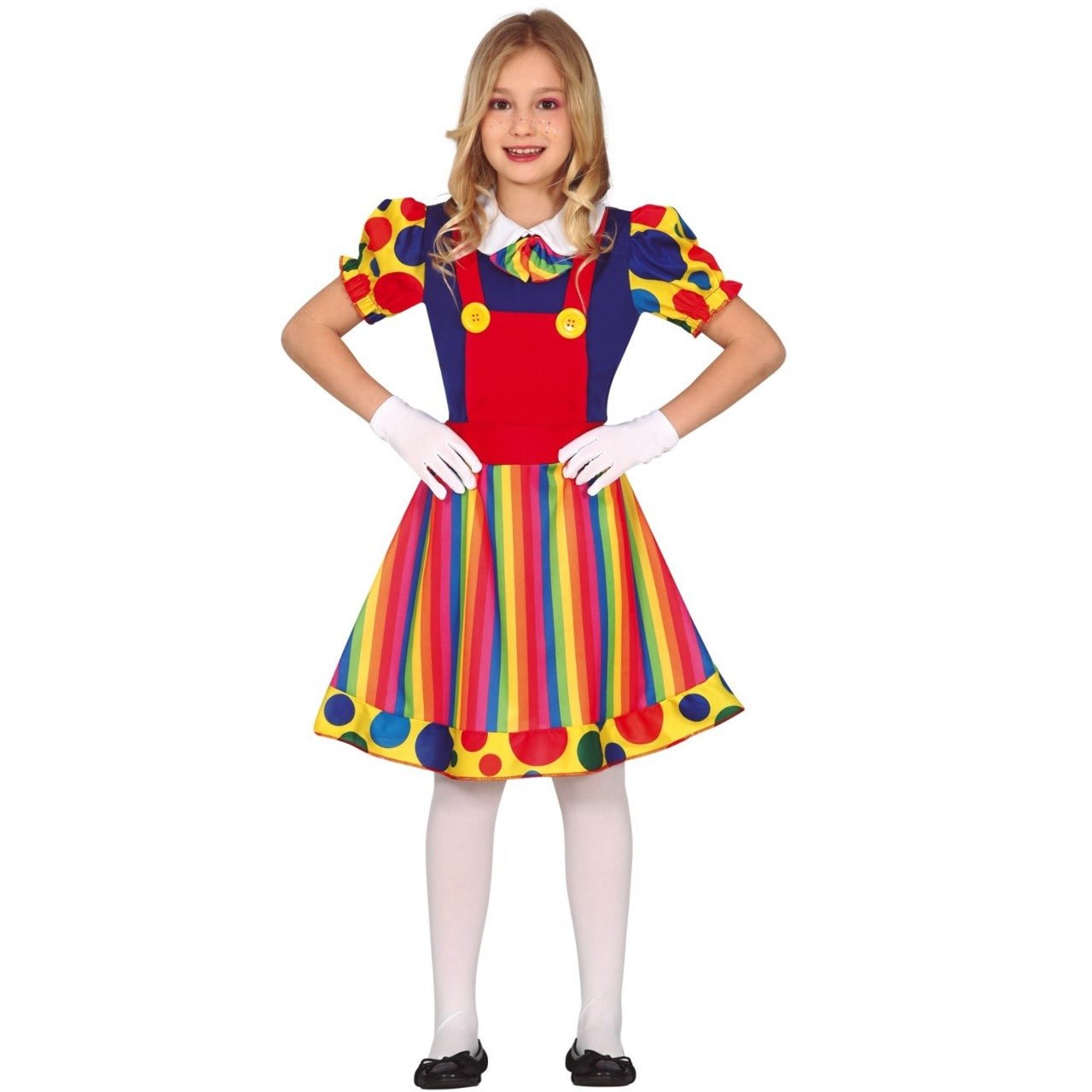 Déguisement Clown Sourire pour fille