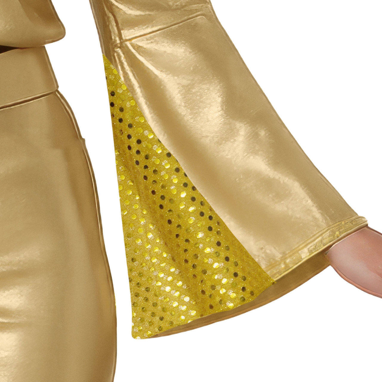 Déguisement Disco Gold pour femme